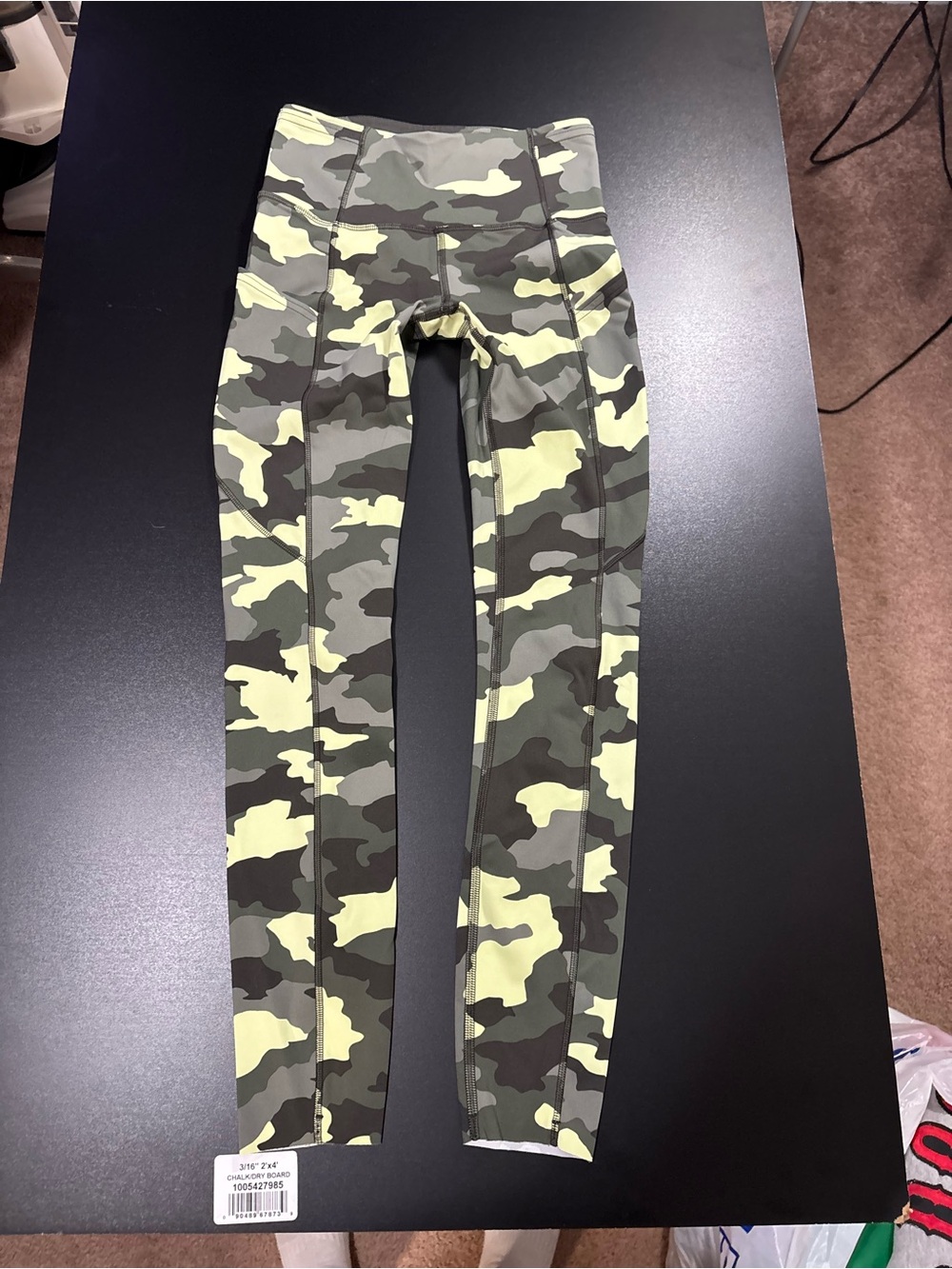 Lululemon camo leggings size 2
